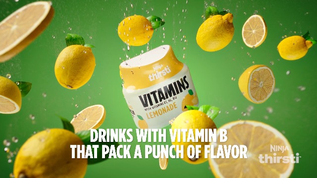 Ninja Thirsti Flavoured Water Drops, Splash with Unsweetened Fruit